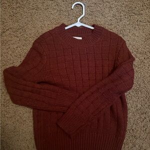 American Eagle Burgundy Sweater